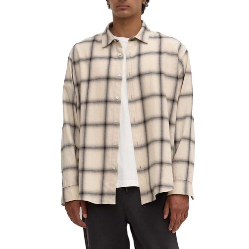 Assembly Label Mens Dylan Japanese Check Long Sleeve Shirt